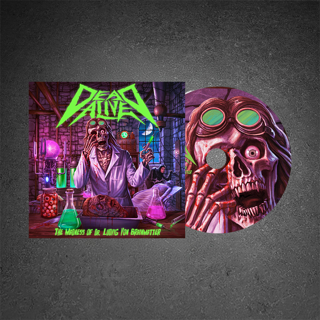 'The Madness of Dr.Ludvig Von Brainmatter' - CD (Digipak)