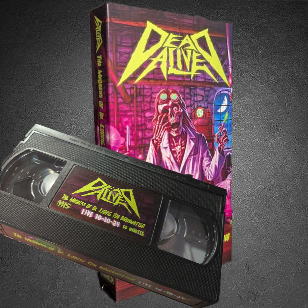 The Madness of Dr.Ludvig Von Brainmatter Live (10/10/24) - VHS
