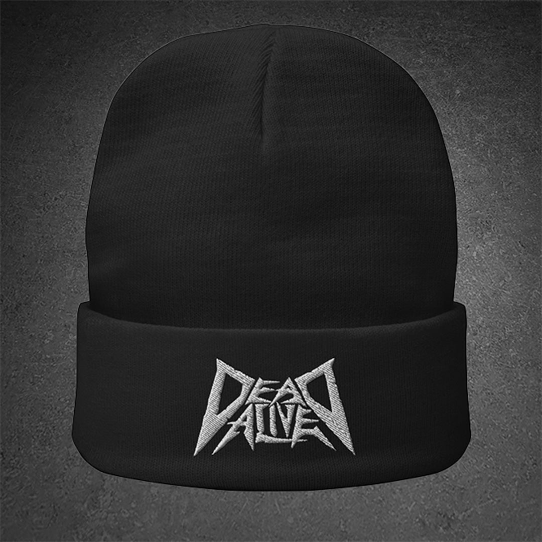 Dead Alive White Logo - Beanie