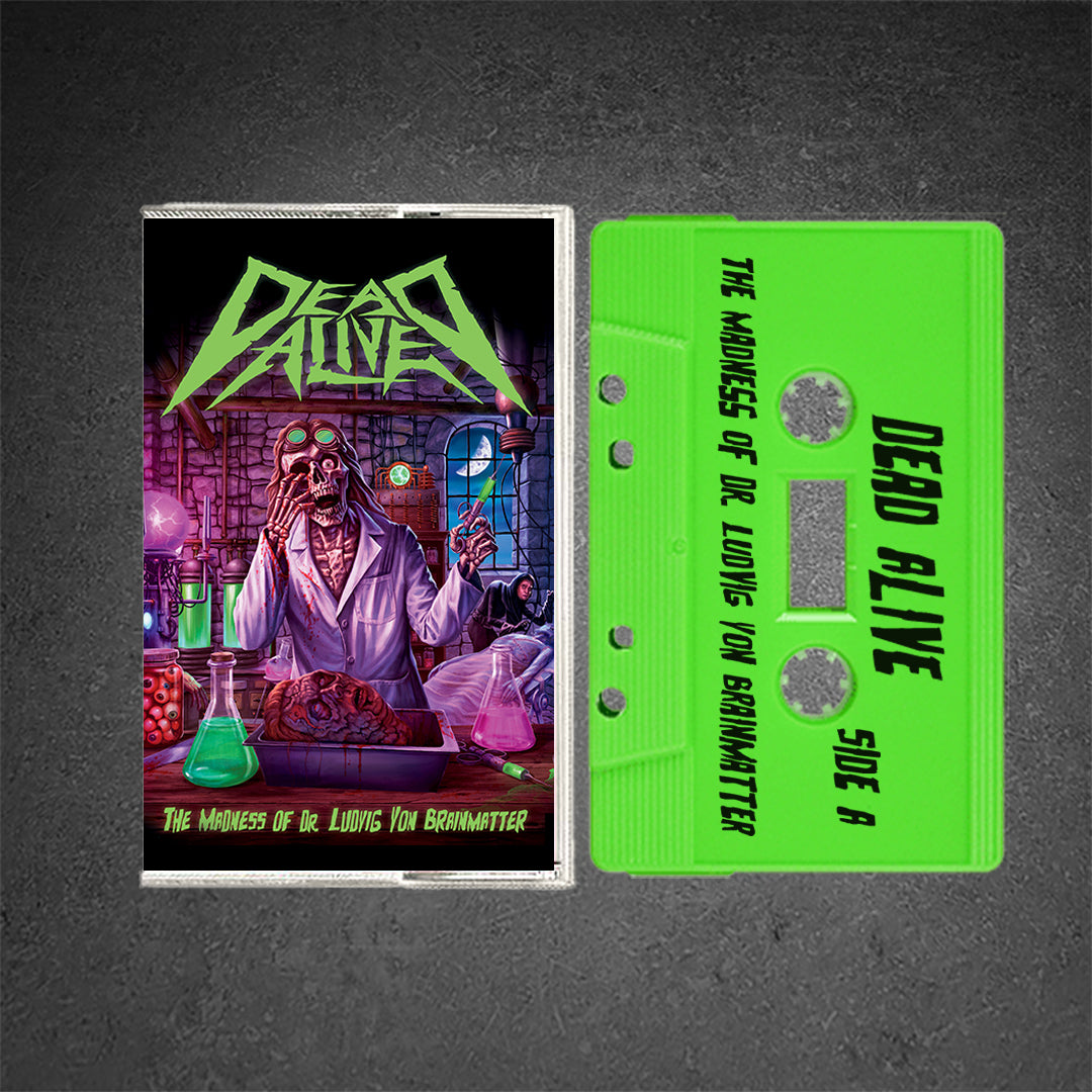 'The Madness of Dr. Ludvig Von Brainmatter' - Cassette