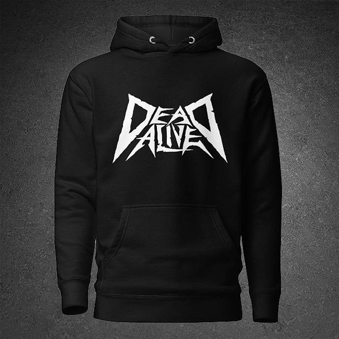 Dead Alive White Logo - Hoodie